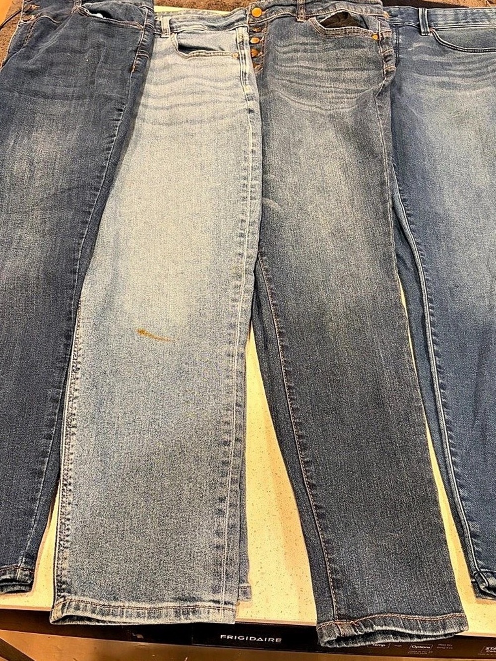 American Eagle Outfitters Women's Straight Leg Jeans Bundle in Blue size 14